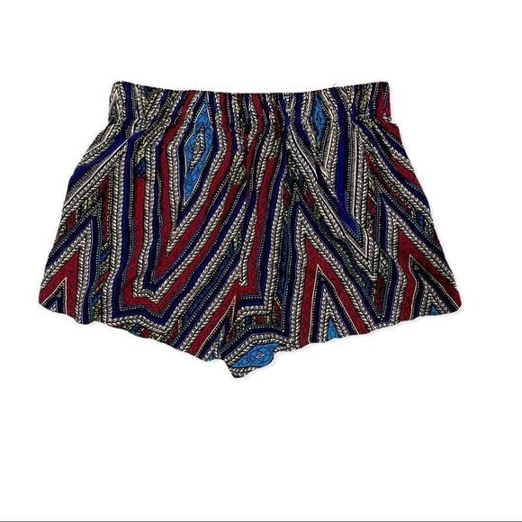 Mossimo Supply Co. Aztec Print High Waisted Pull On Shorts - Picture 4 of 7